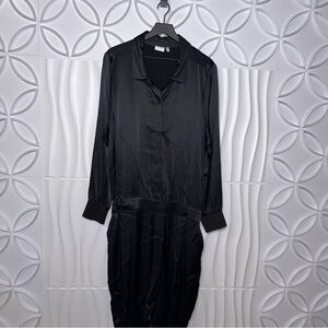 Good American Satin Jumpsuit Excellent Condition
